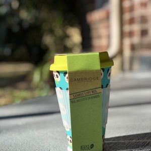 (NWOT) Panda Bamboo Tumbler